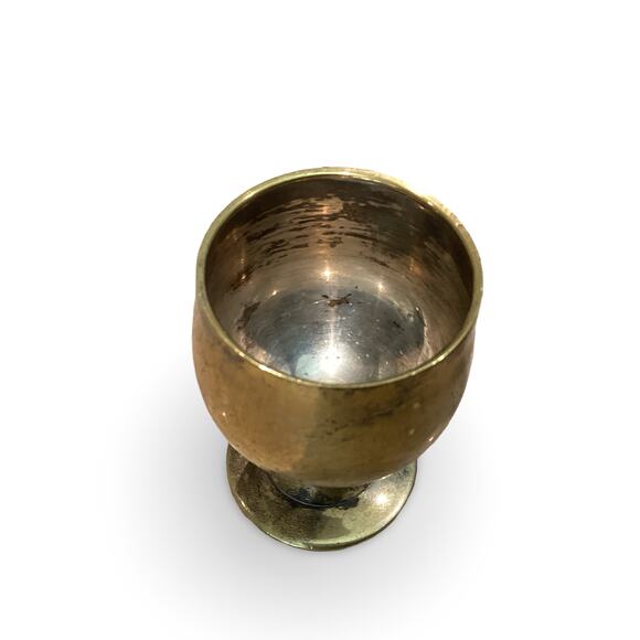 Vintage Set silverplated - for Shots or Caviar - Shot  Set of Shot Glasses with Silver Plated Tray